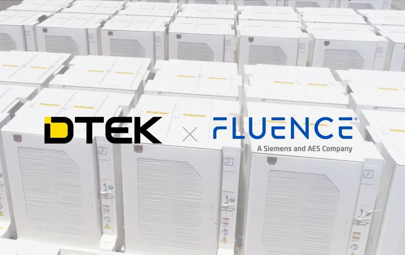 ДТЕК запускає з Fluence одну з найбільших систем накопичення енергії в Східній Європі