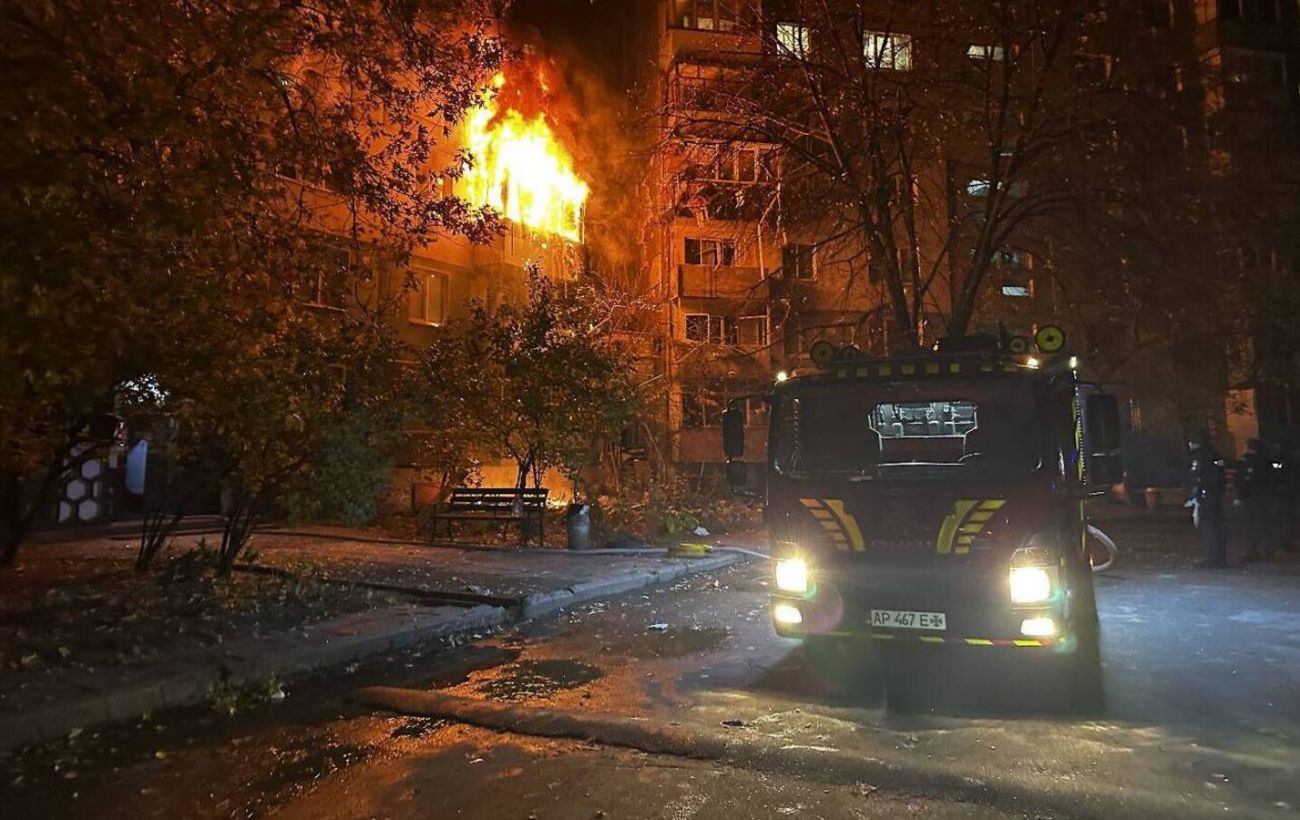 У Запоріжжі більше десяти людей постраждали після нічної атаки РФ