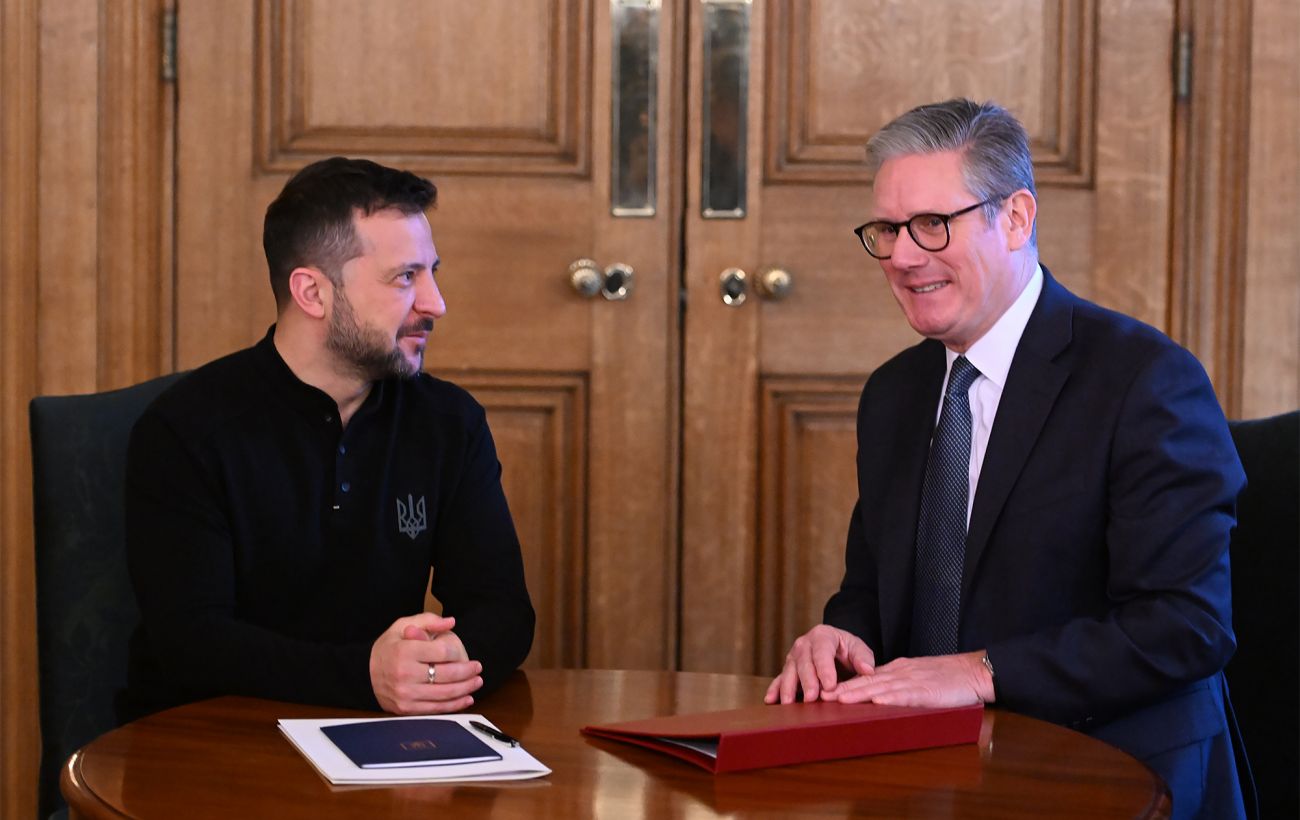 Зеленський показав Стармеру дрон-перехоплювач OCTOPUS і отримав обіцянку від Британії