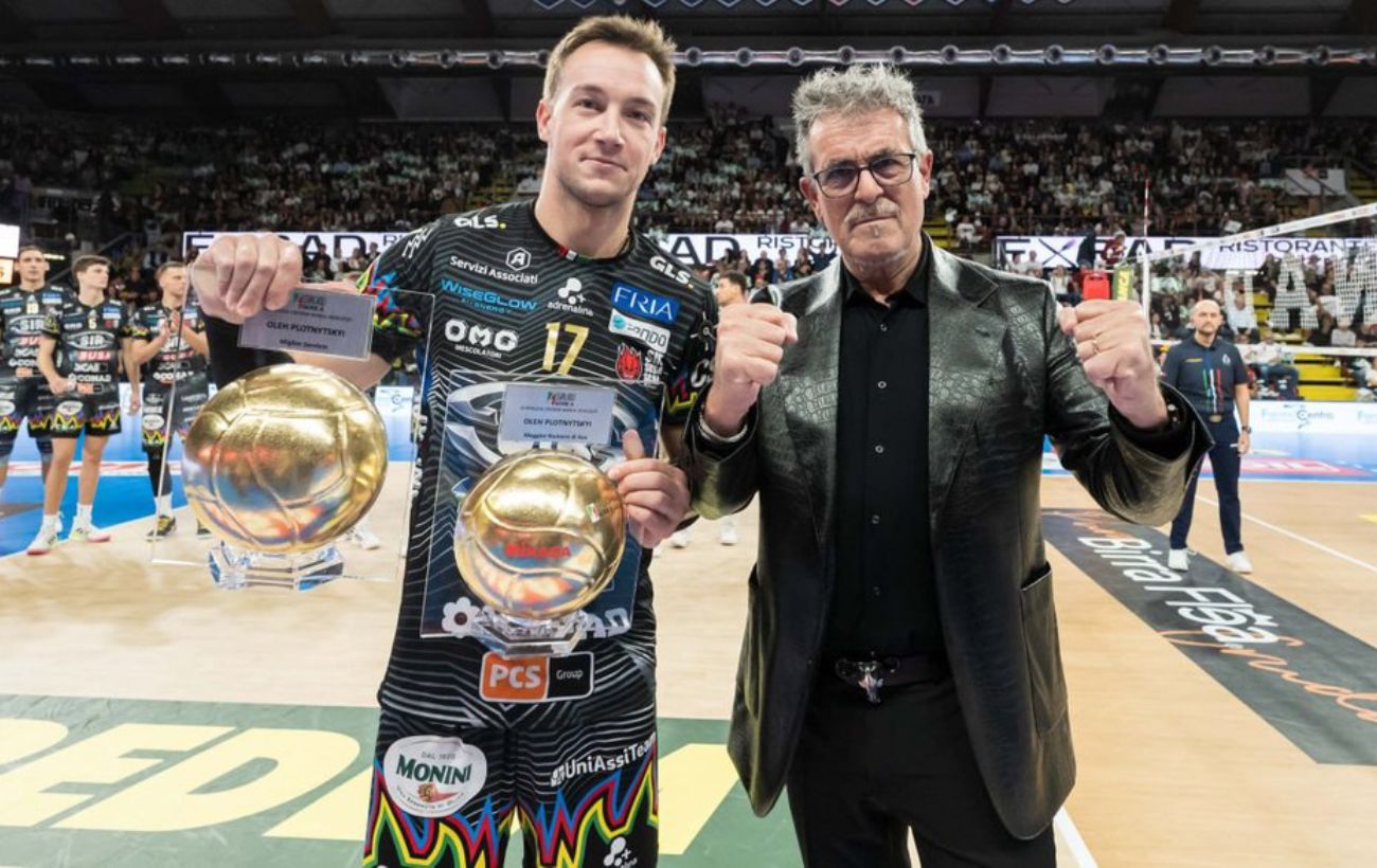 Плотницький отримав відзнаки волейбольної Серії А: за рекорд та найкраще виконання