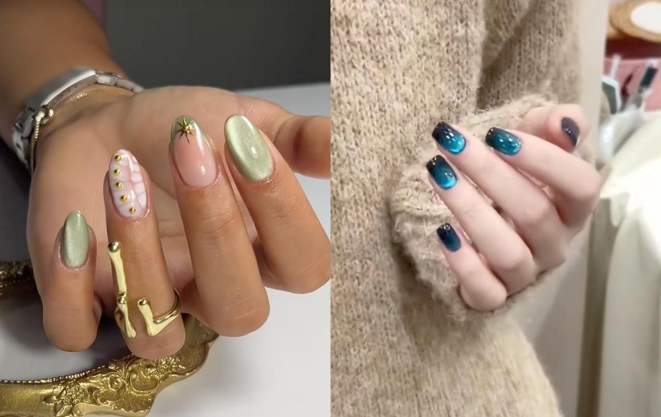 Трендовий манікюр "котяче око", який хочеться повторити: 5 стильних ідей для яскравої осені