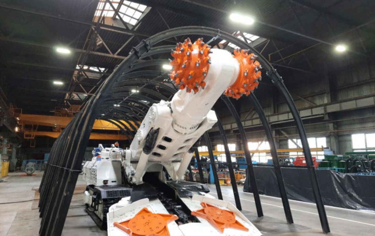 З початку року ДТЕК виготовив 7 прохідницьких комбайнів для підтримання вуглевидобутку