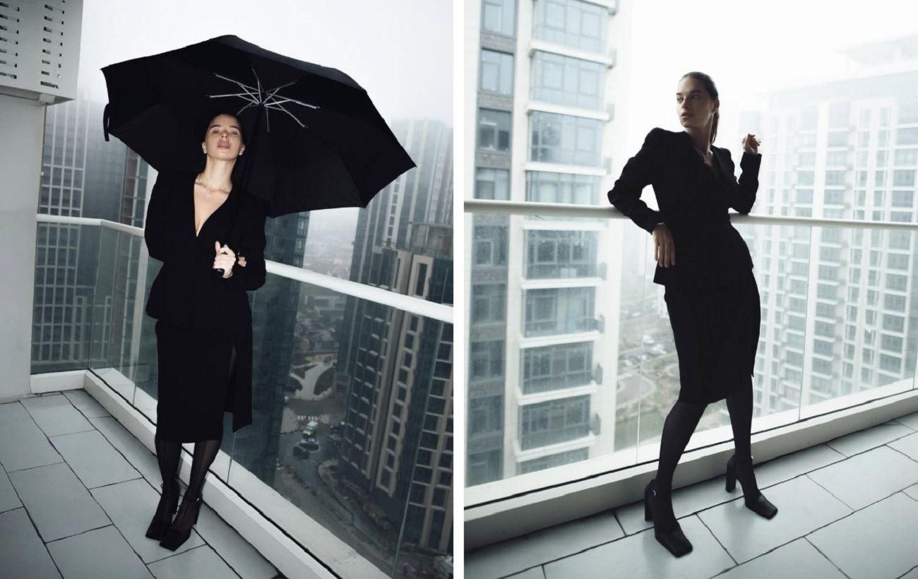 Чорний костюм і мінімалізм: секрет стильного "лука" дружини Усика