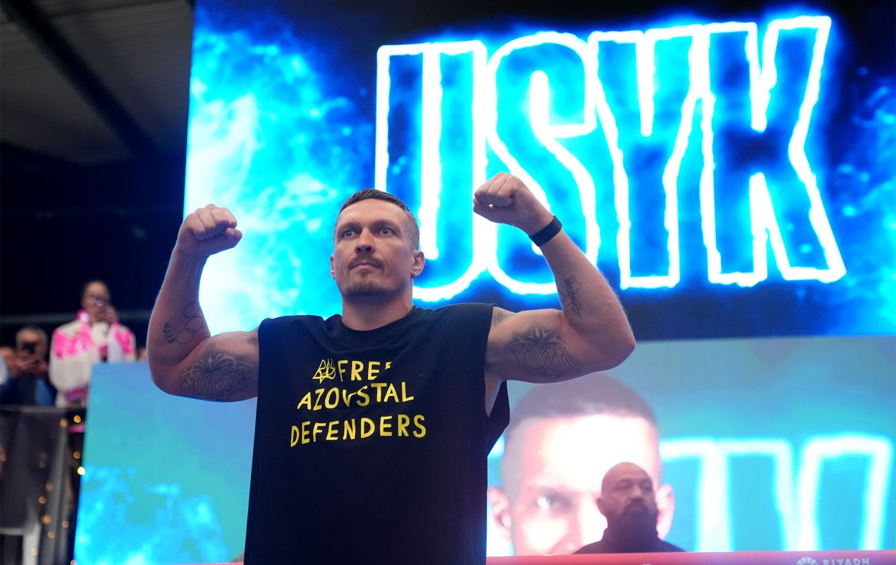 Усик назвав, що змушує його продовжувати кар’єру і готуватися до нового бою