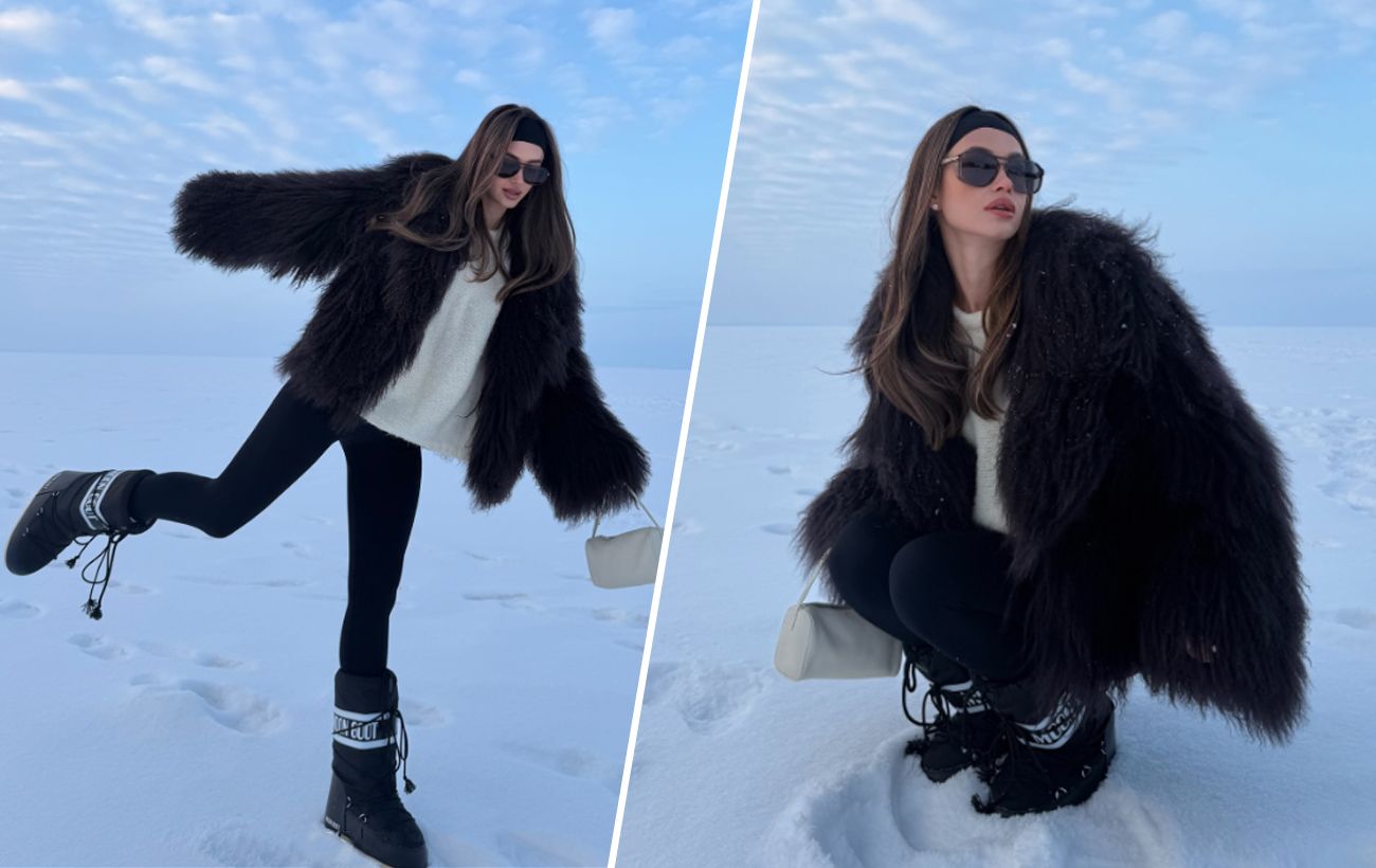 Об’ємна шуба і Moon Boot: блогерка Парфільєва показала тренди зими 2026