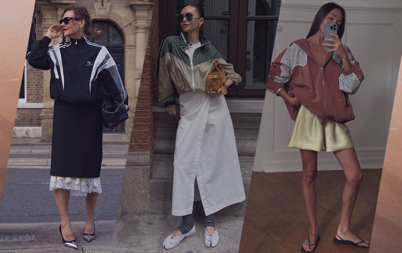 Як виглядає трендова вітрівка на весну 2026: повернення стилю 80-х