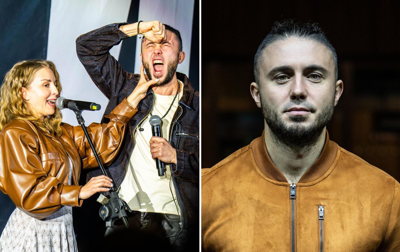 Сміялися всі: Тарас Тополя просто на сцені став "учнем" зіркової викладачки вокалу