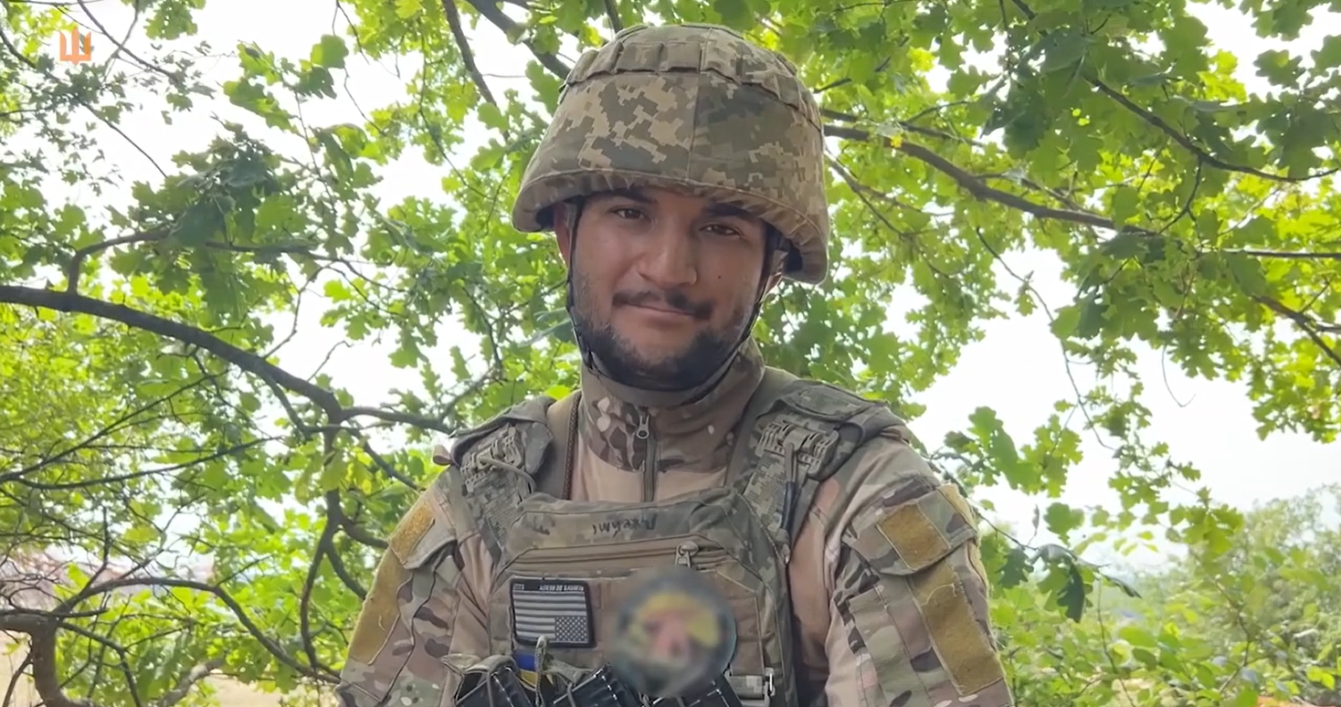 Американець у лавах 154 ОМБр: Джеймс із позивним «Сонечко» бореться за Україну. А ти?